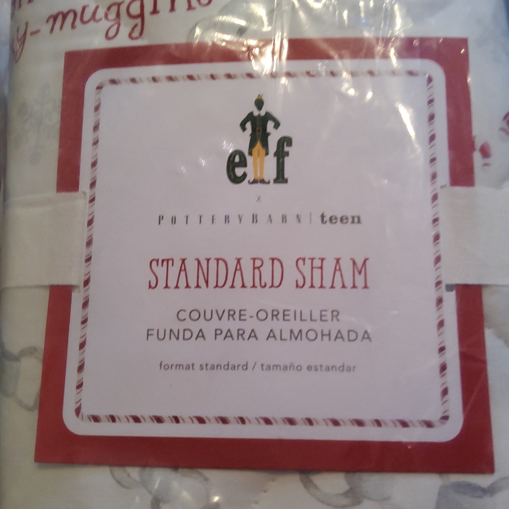 Potter barn new in pkg elf sham